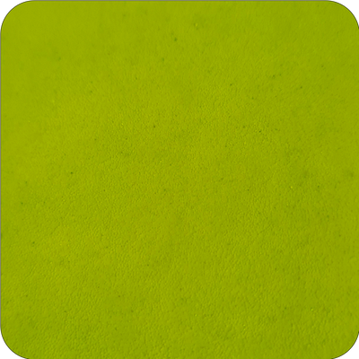 Apple Green — real fired ceramic tile, clear glazed