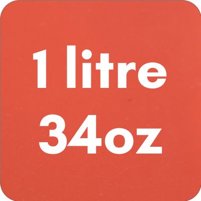 Sous-glaçure orange corail