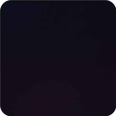 Jet Black — real fired ceramic tile, clear glazed