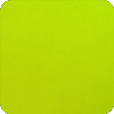 Lime Green — real fired ceramic tile, clear glazed