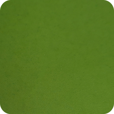 Meadow Green — real fired ceramic tile, clear glazed