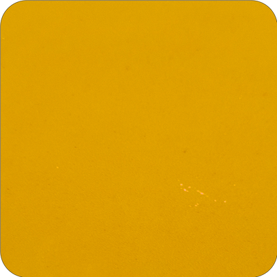 Mustard Yellow — real fired ceramic tile, clear glazed