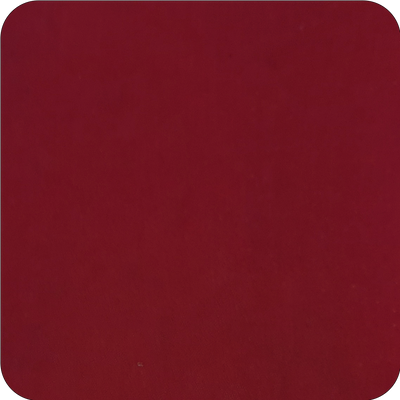 Sangria Red — real fired ceramic tile, clear glazed