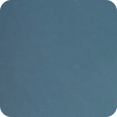 Slate Blue — real fired ceramic tile, clear glazed